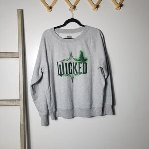 HYBRID APPEAL WICKED WOMEN'S GRAY SWEATSHIRT SIZE LARGE